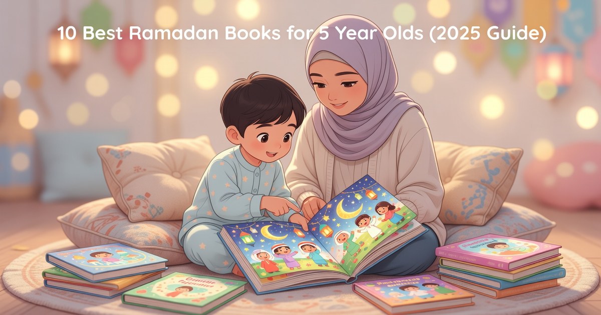 10 Best Ramadan Books for 5 Year Olds (2025 Guide)