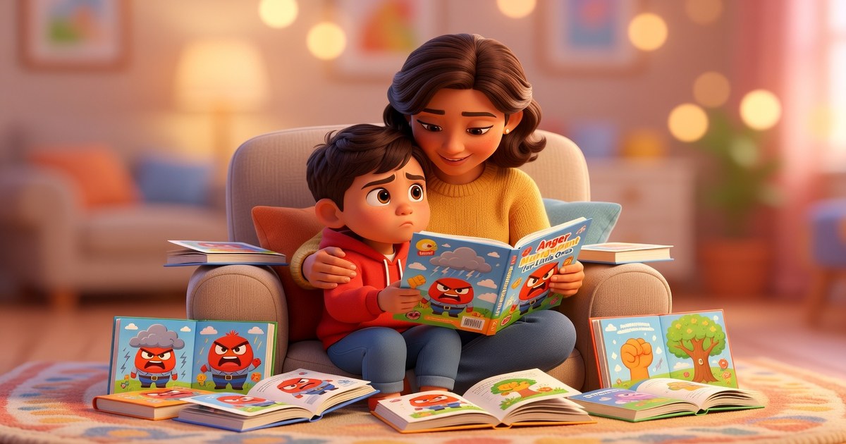 Books About Anger for Kids: A Parent's Guide to Big Feelings