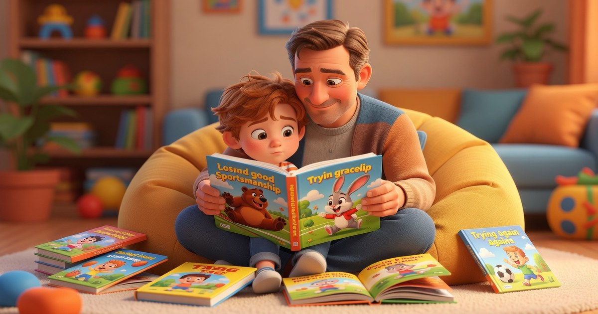 Books About Being a Good Sport: Losing Gracefully & Trying Again