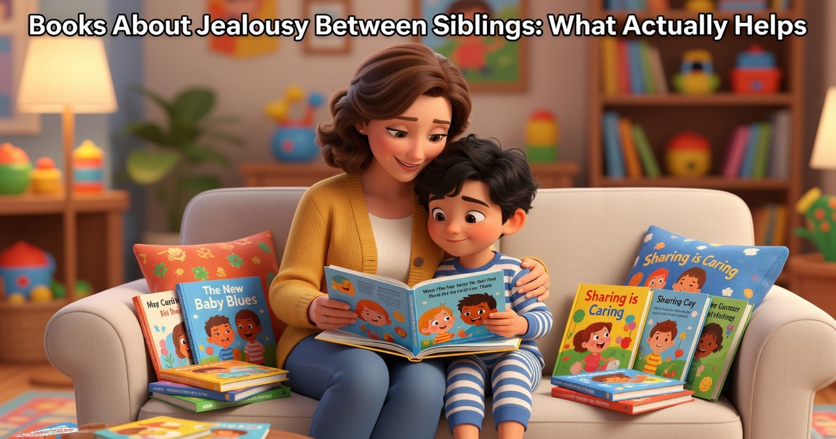 Books About Jealousy Between Siblings: What Actually Helps