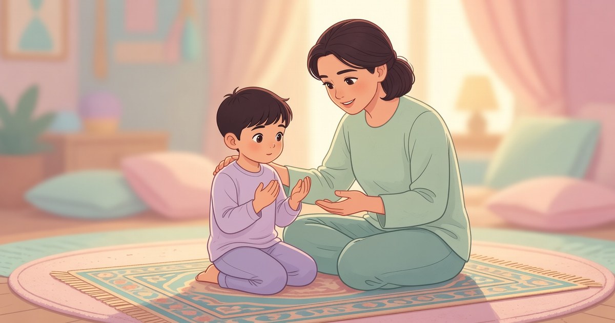 How to Teach Prayer to a 5 Year Old Muslim: Gentle Steps