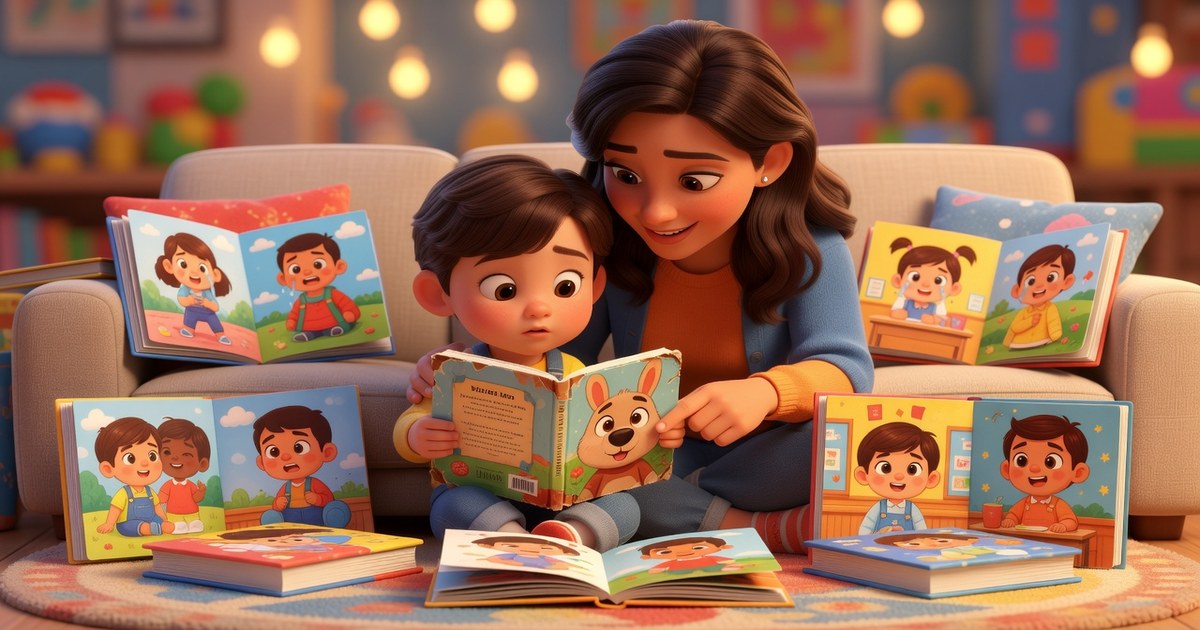 Picture Books About First Day of Preschool Jitters