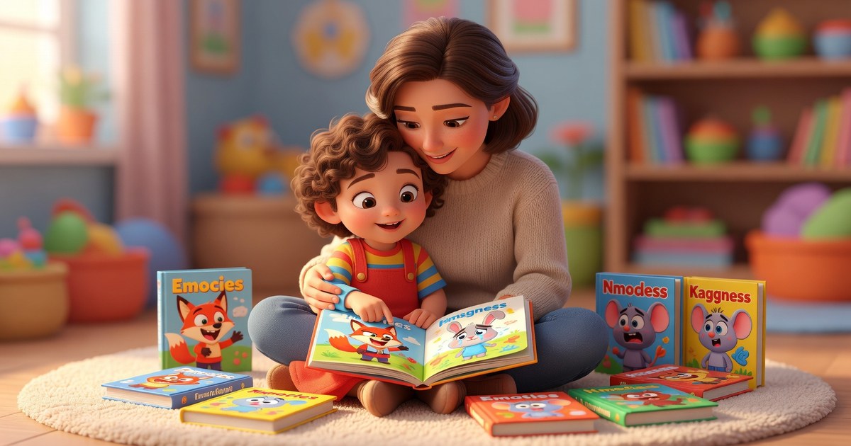 Social Emotional Learning Books for Ages 3-7 (By Emotion)
